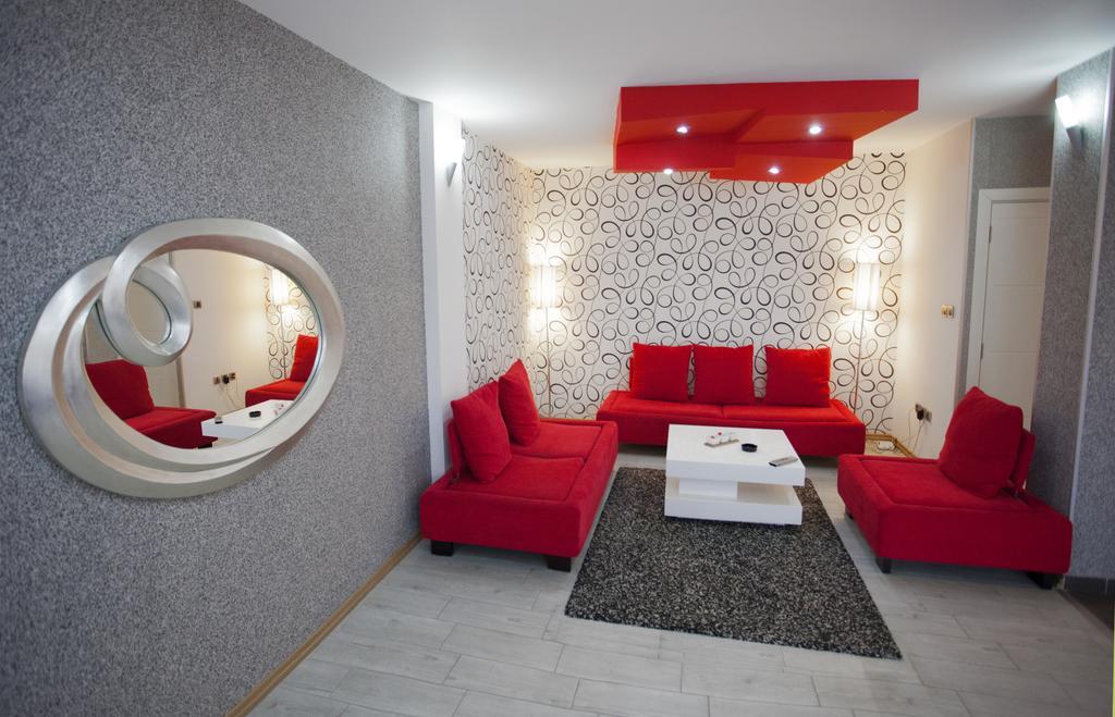 Apartment Red Belgrád Szoba fotó